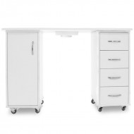 Маса за маникюр с прахоуловител молед 115632 - 121 x 46 x 81 см