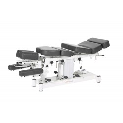 Електрическа кушетка Lym Plus ( 1 мотор ) 188 х 62 х 61/81 см - черна/синя