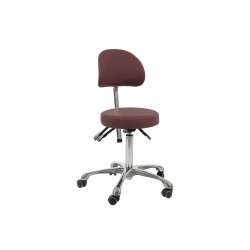 Табуретка с облегалка Comfort 51/71 см - 5 цвята 