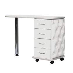 Маса за маникюр Style - бяла  105 x 42-50 x 75 см