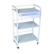 Количка за естетика 3 рафта и 1 чекмедже 48 х 30 х 84 см